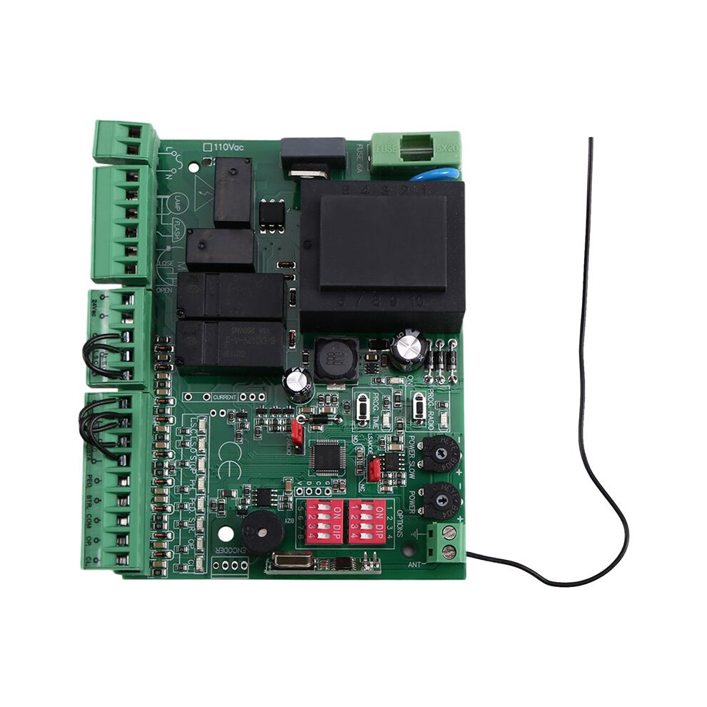 220V Sliding Door Motor Controller Receiver Door Opening Code Rolling Code Controller Development Board Remote Control