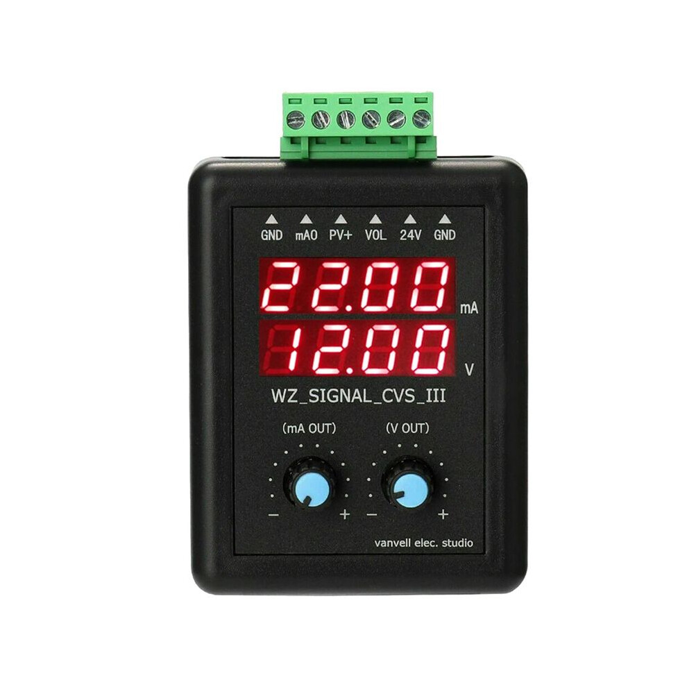 Adjustable 4-20Ma Signal Generator 24V Current Voltage Transmitter Calibrator 0-10V Constant Current Source Simulation 6133606725993