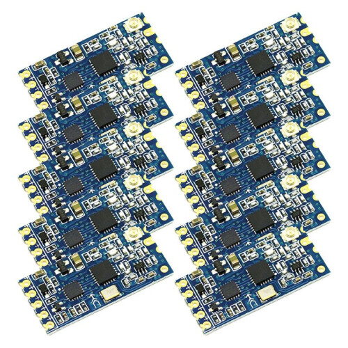 10X HC-12 433Mhz SI4463 Wireless Serial Port Module 1000M Replace  HC12