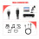 USB 2.0 Typ A Stecker auf Dual USB A Stecker Y-Splitter-Kabel-Schnur Schwarz 2
