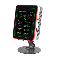 15-In-1 Tuya WIFI Rechargeable Household Digital Air Quality Detector CO2/CO/TVOC/HCHO/PM2.5/Temp/Humi for  Home B