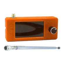 Portable Radio1.9inch IPS Screen Pocket Radio with Antenna All Band Radio Receiver SW MW VHF Radio