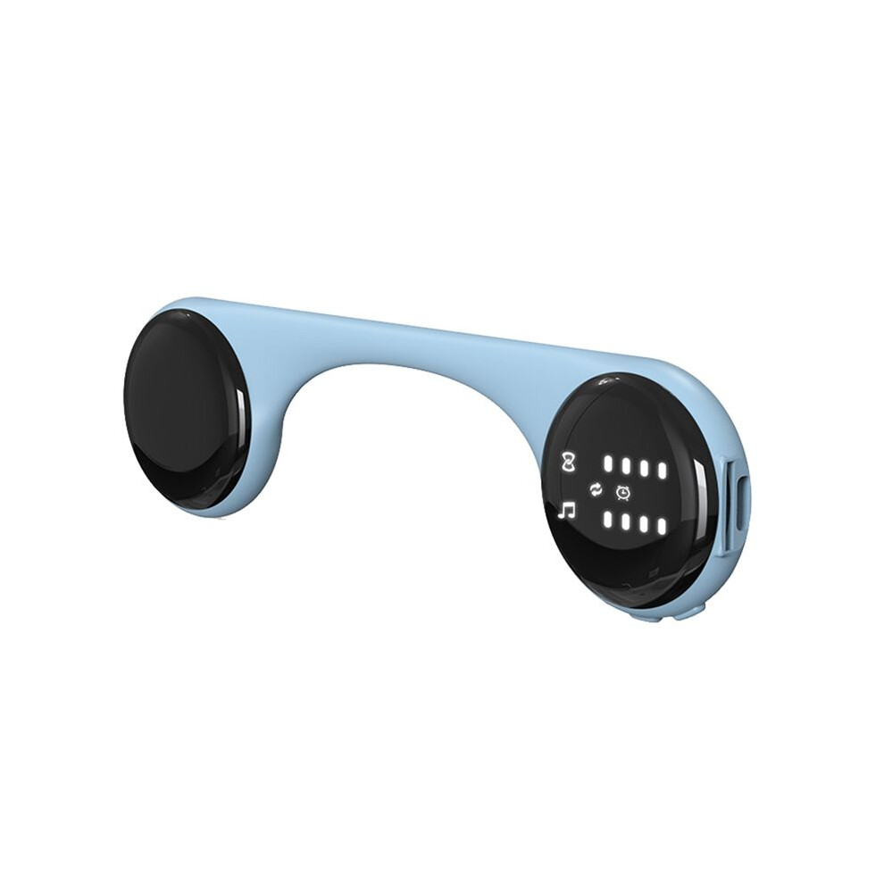 Zandonã White Bone Conduction Speaker Noise Sleep Aid Music Box With Led Display Support Tf Card Timed Shutdown