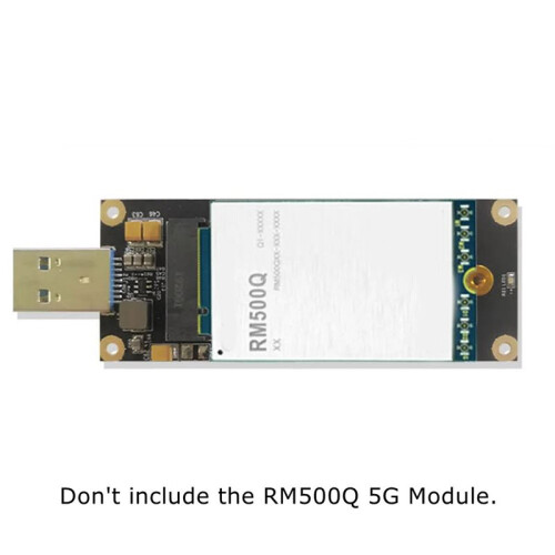 LTE Module Development Board M.2 Ngff to USB 3.0 Adapter with  SIM Card Slot 5G Module RM500Q 1