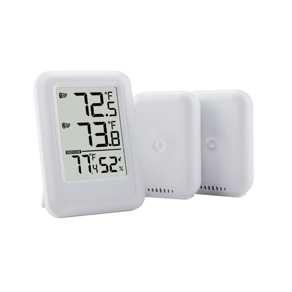 Wireless Indoor And Outdoor Thermometer One To Two Multifunctional Household Thermometer Electronic Digital Thermometer 4713921632125