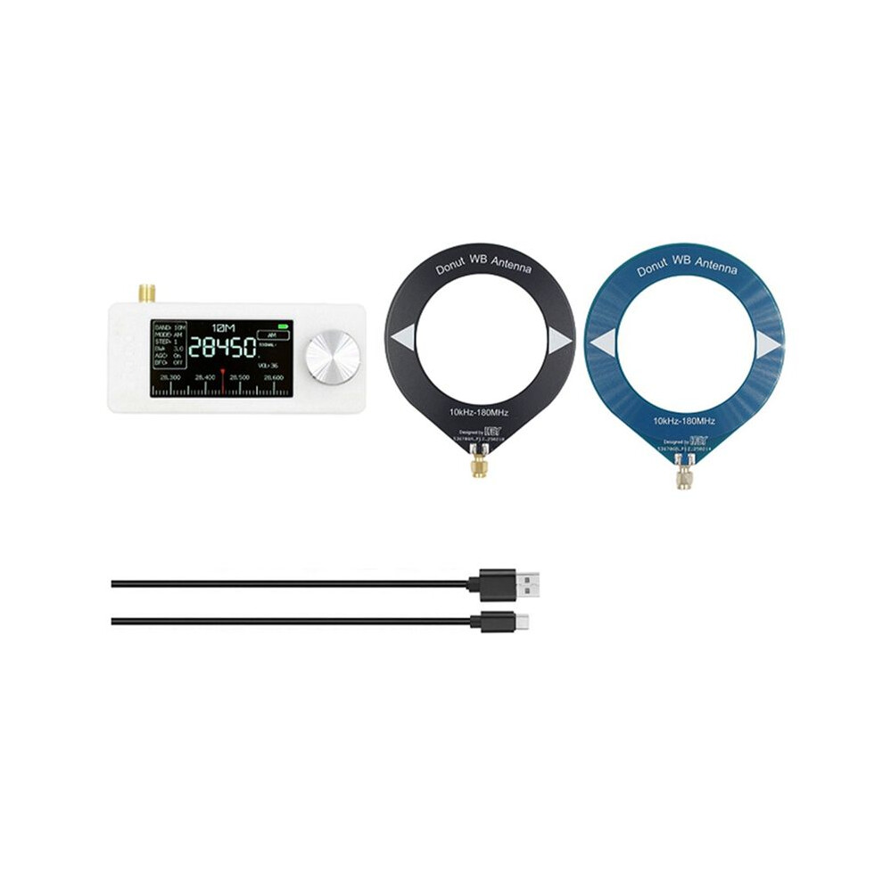Photos - Radio / Clock Zandona SI4732 Pocket Radio 10Khz-180Mhz Portable LSB USB AM FM Radio SMA Interface Receiver with Loop Antenna 