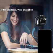 142 Languages Translator Earbuds Long Battery Life Real- Two-Way Earbuds Touch Control Translation Ai Earphones