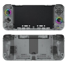 Gaming Controller for RGB Lighting, Dual Vibration, 6-Axis Gyro Wired Game Controller A