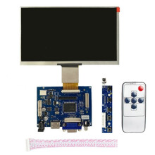 7 Inch 50pin HD 1024x600 LCD Display -Compatible Driver Board DIY Chassis Display Kit for Raspberry Pi