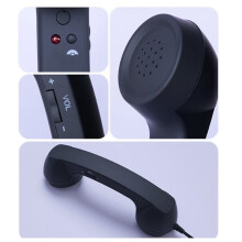 Retro Telephone Handset and Wired Phone Handset Receivers Headphones for A Mobile Phone with Comfortable Call