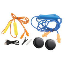 2PCS Earbud Earphone for Work Noise Suppression Hearing Protection Noisy Places with Storage Bag