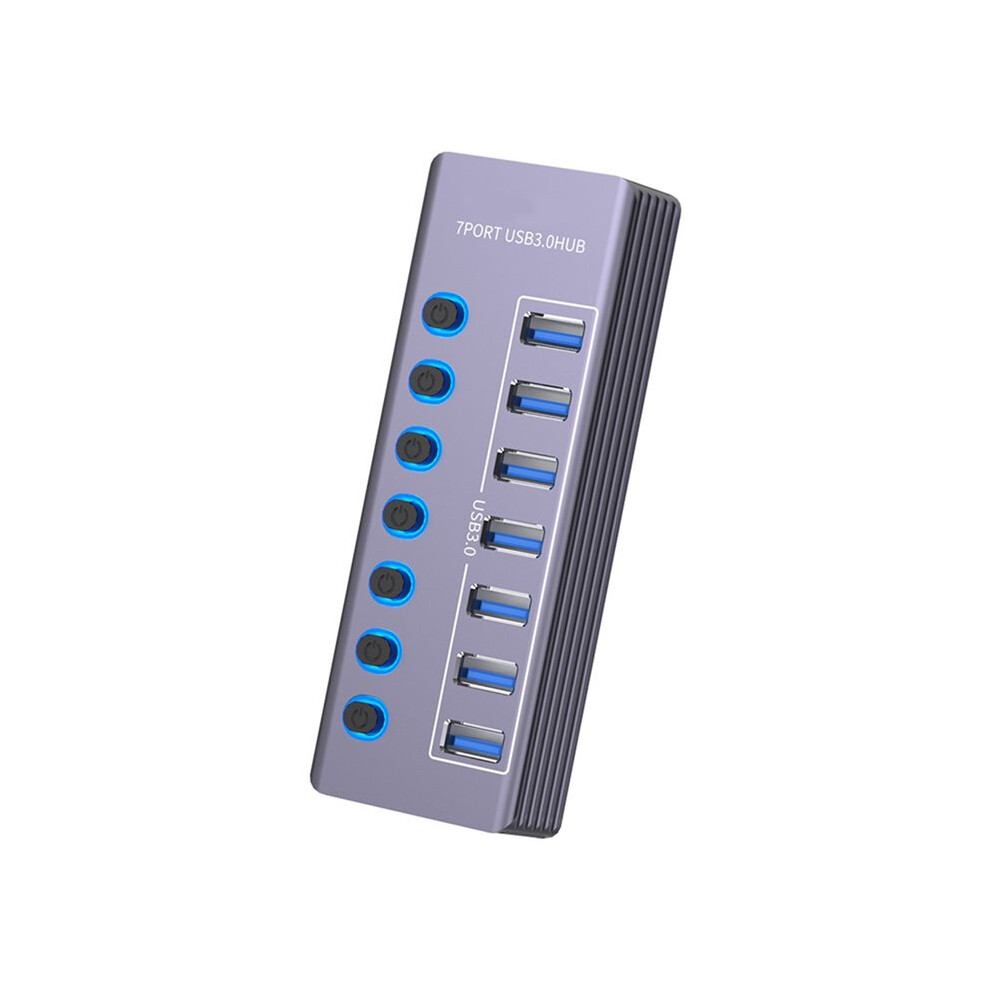 Usb Hub Usb 3.0 5Gbps Splitter With Individual Off/ Led Indicator For Computer Usb Extender 7 4713755198392