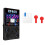 XF40V Retro Handheld Game Console 4.0Inch IPS Screen WiFi Retro Gaming Console Linux System Pocket Arcade Black 1
