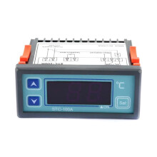 STC-100A AC 220V LED Digital Thermostat Temperature Controller Thermoregulator Heating Cooling for Incubator with 2M NTC