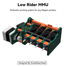 Low Rider MMU Kit Multi-Material Printing Upgraded 3D Printer System for Any Klipper Voron SV08 3D Printers EU Plug