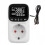 TUYA WIFI  Temperrature Controller Socket with Sensor  Thermostat 16A Remote Control EU Plug 1