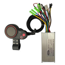 Controller Bici Elettrica 36V 48V 500W/750W 22A con Display LCD Acceleratore a Pollice per Scooter Elettrico Ebike