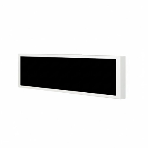 D92 Computerbehuizing Sub-Screen 9,2-Inch Lange Strip Scherm CPU-Temperatuurmonitor Prestatiebewaking DIY Thema Wit 1