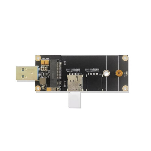 LTE Module Development Board M.2 Ngff to USB 3.0 Adapter with  SIM Card Slot 4G EM05/06/12/20