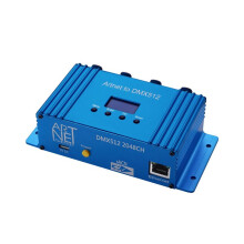 ArtNet DMX512 Ethernet Lighting Controller Interface LED Display 4 2048CH