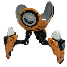 For Stand for Echo Dot 4th/5th Gen, Space Saving Alexa Dot 4th/5th Gen Desktop Speaker Stand Orange