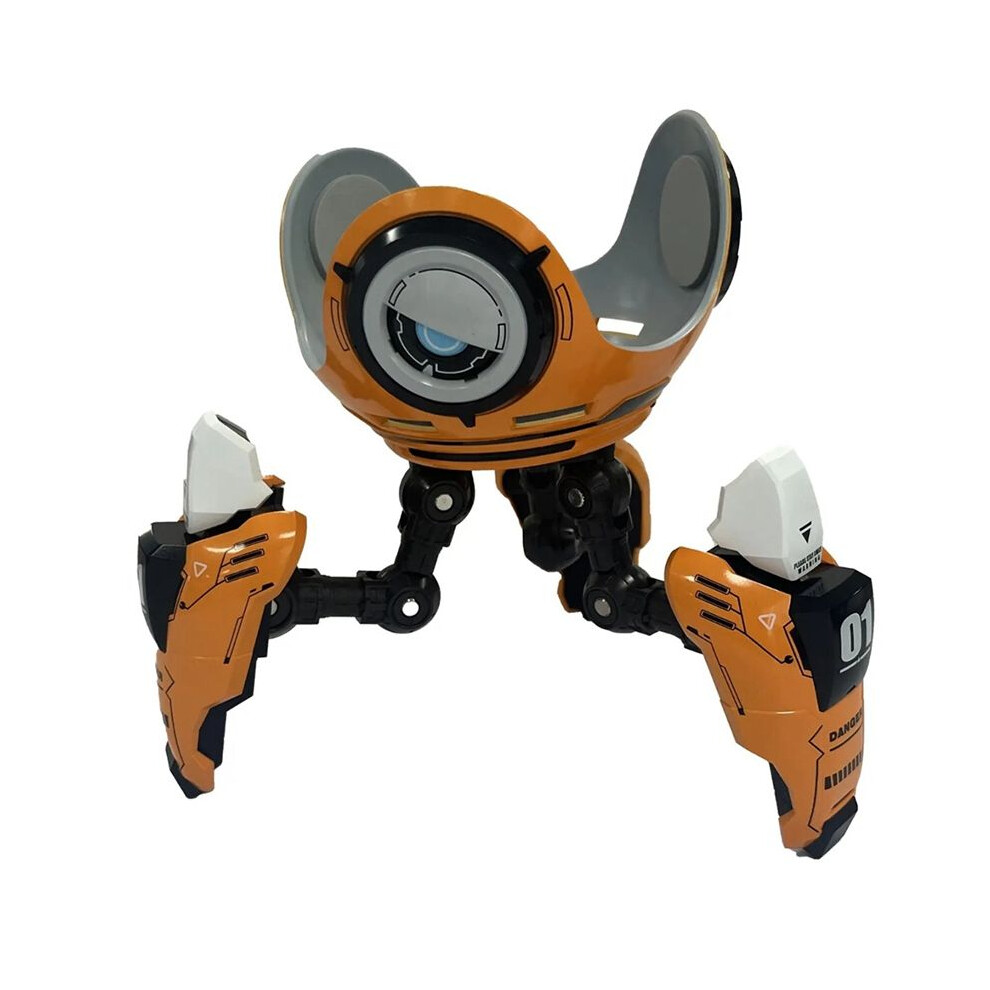For Stand For Echo Dot 4Th/5Th Gen, Space Saving Alexa Dot 4Th/5Th Gen Desktop Speaker Stand Orange 6133606750391