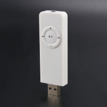 Portable USB Sport U Disk Mp3 Music Player Support 32GB
TF Card(white)