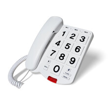 Landline Phones for Seniors, Adjustability Features, One-Touch Dialling, Button Phone for Seniors, Hard of Hearing