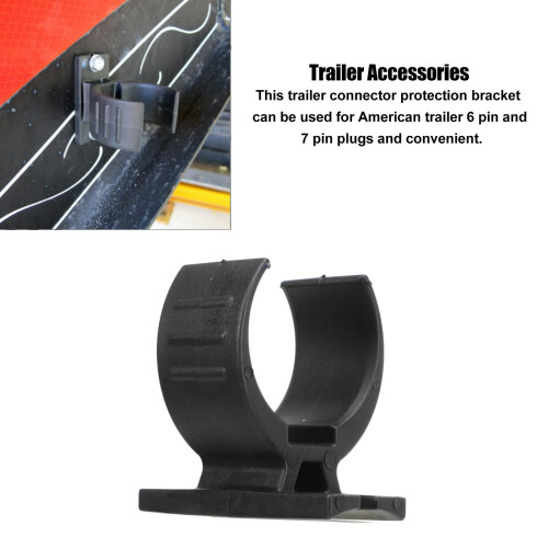 Trailer Harness Plug Fixing Bracket PVC Protector Wear Resistant Replacement 2