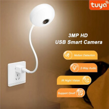 Baby Monitor Camera Tuya App 3MP HD USB Indoor Home IP WiFi Camera Security CCTV Baby Camera
