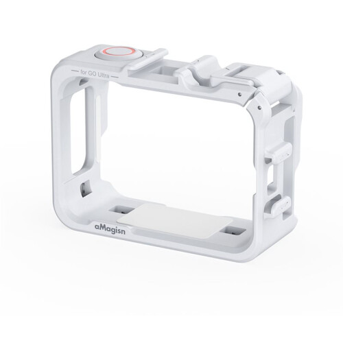 AMAGISN Plastic Camera Rabbit Cage Expansion Frame Protective Shell Cage for  Go Ultra Camera Protection Light Gray