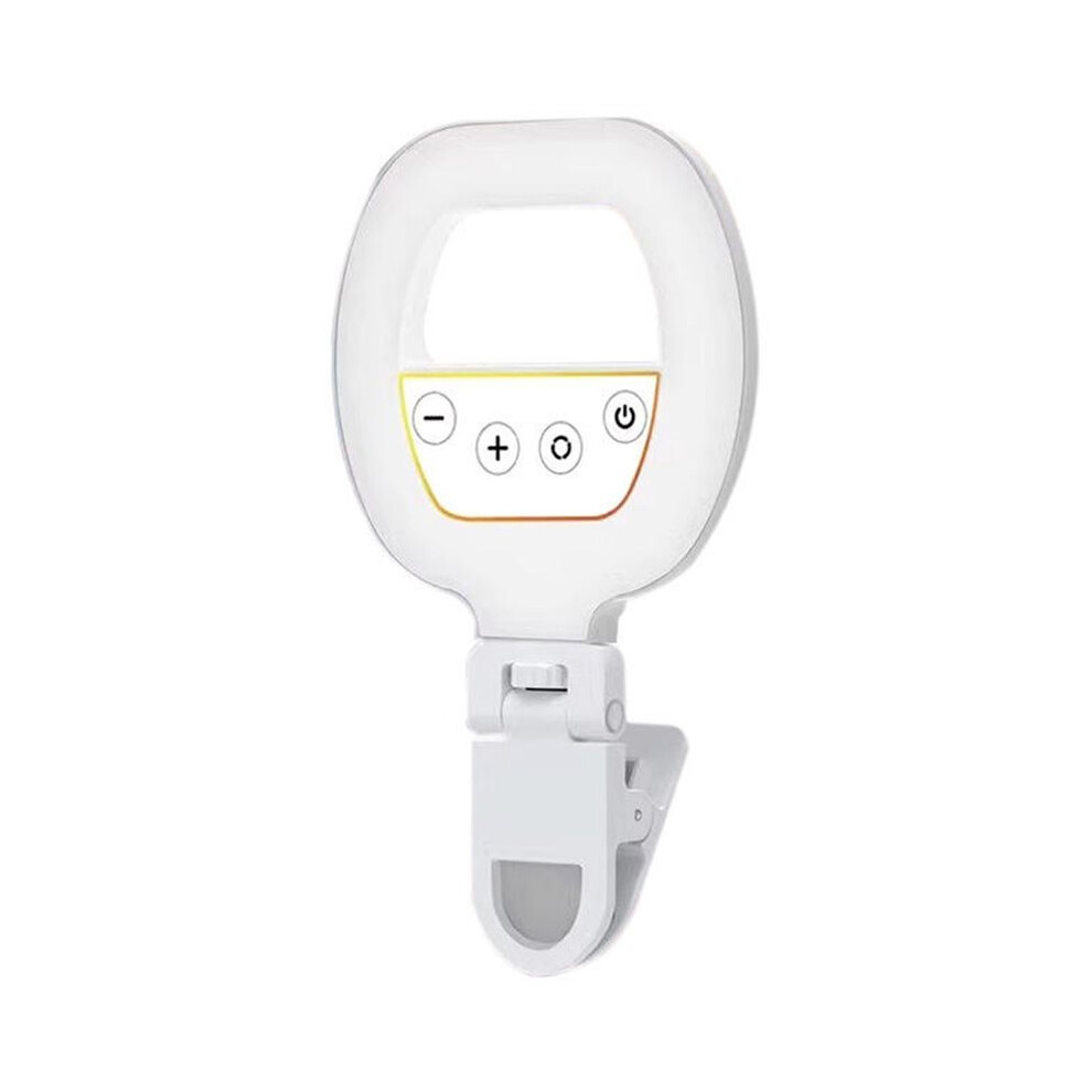 Photos - Other for Mobile Zandona Portable Ring Pocket Light Mobile Phone Selfie Clip Light Charging Ring Beauty Pocket Filling Light Dimmable with Tripod 