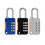 3-Piece Suitcase Combination Lock, Zinc Alloy & ABS, 4-Digit 2