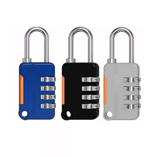 3-Piece Suitcase Combination Lock, Zinc Alloy & ABS, 4-Digit 1
