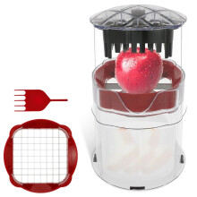 Fruits Slicer Cup Fruits Slicer Fast Cutting Several Options Even Slicing Cutter Precise Core Removal for Apples Pears