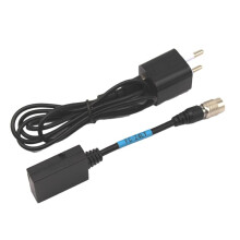 Adaptador de 6 Pinos para Estações Totais Top-Con Hirose Sokkia South com Carregador e Cabo para Cabo de Dados USB Plugue UE