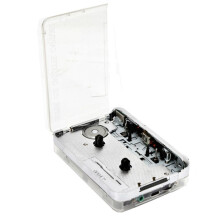 USB Cassette to MP3 Converter, Portable Walkman Tape Player for PC, Laptop, Compatible with Vista, Includes Headphones