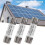 10 Pcs 1000 VDC Fuse Solar PV Explosion-proof Fuse Silver - 16A 2