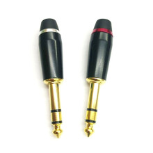 HiFi Gold Plated 3.5mmBalanced Female to 1/4 6.35mm TRS Male Adapter Converter
