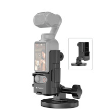 PULUZ Magnetic Mount for OSMO Pocket 3 Protective Frame Magnetic Desktop Mount Angle Adjustable Base