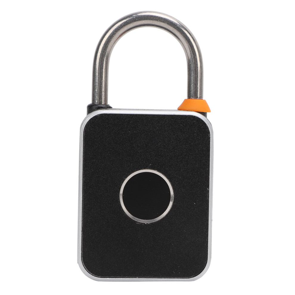 Ip65 Waterproof Aluminum Alloy Fingerprint & Password Padlock, 20 Fingerprints 4651385818016