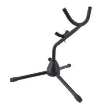 Folding Metal Saxophone Display Stand for Alto/Tenor Sax, Sturdy & Rugged