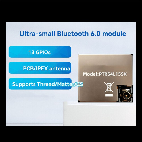 PTR54L15SX Low Power  6.0 Module with Dual-Core Processor for  Wearable Industrial IoT Development 2