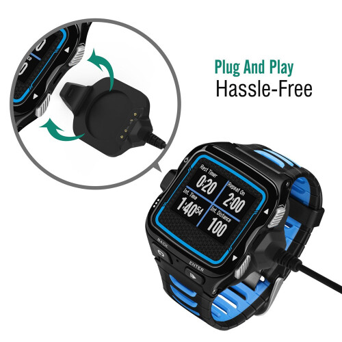 USB Charger Charging Clip Cable for  Forerunner 920XT Multisport GPS Watch 1