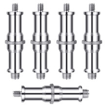 5 StüCke Standard 1/4 Bis 3/8 Zoll Metallkonverter Gewindeschraube Adapter Spigot Stud, für Studio Lichtstativ Kamera