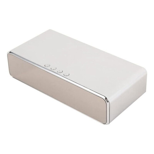 Digital Alarm Clock with Wireless Charging, Temperature Display - Ideal for Heavy Sleepers