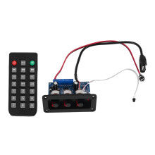 2X25W+50W 2.1 Channel 5.0 Subwoofer Class D Audio Amplifier Board Kit with Female+USB Cable+Remote Control