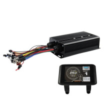 Elektrofahrrad-Controller 80A 48V-72V Drei-Modus mit Farbdisplay UKC1 für 3000W 5000W Lithium-Akku-Nachrüstsätze