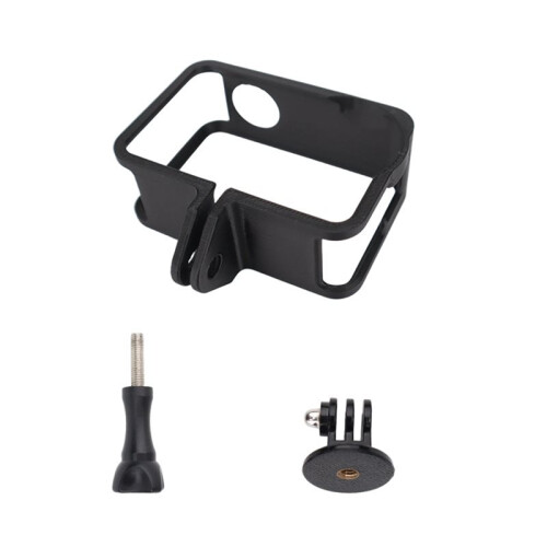 For  OSMO Action 6 Expansion Frame Adapter Tripod Mounting Protective Frame Scratch-Resistant & Drop-Proof Black