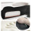 3pcs Ergonomic Computer Wrist Rest Set, Memory Foam & Rubber, Black 4